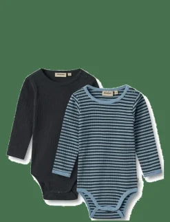 Wheat 2 Body L/S Berti - Långärmad body|Barn Bodies