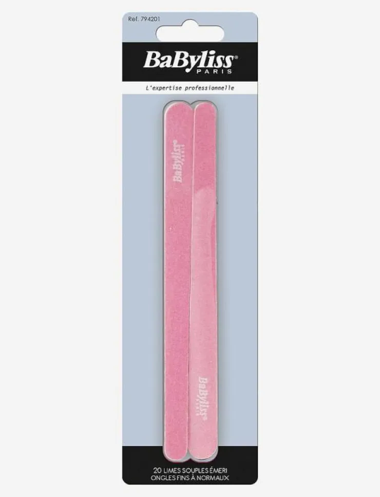 Babyliss Paris 20 EMERY BOARDS LONG SIZE - Naglar|Kvinnor Naglar