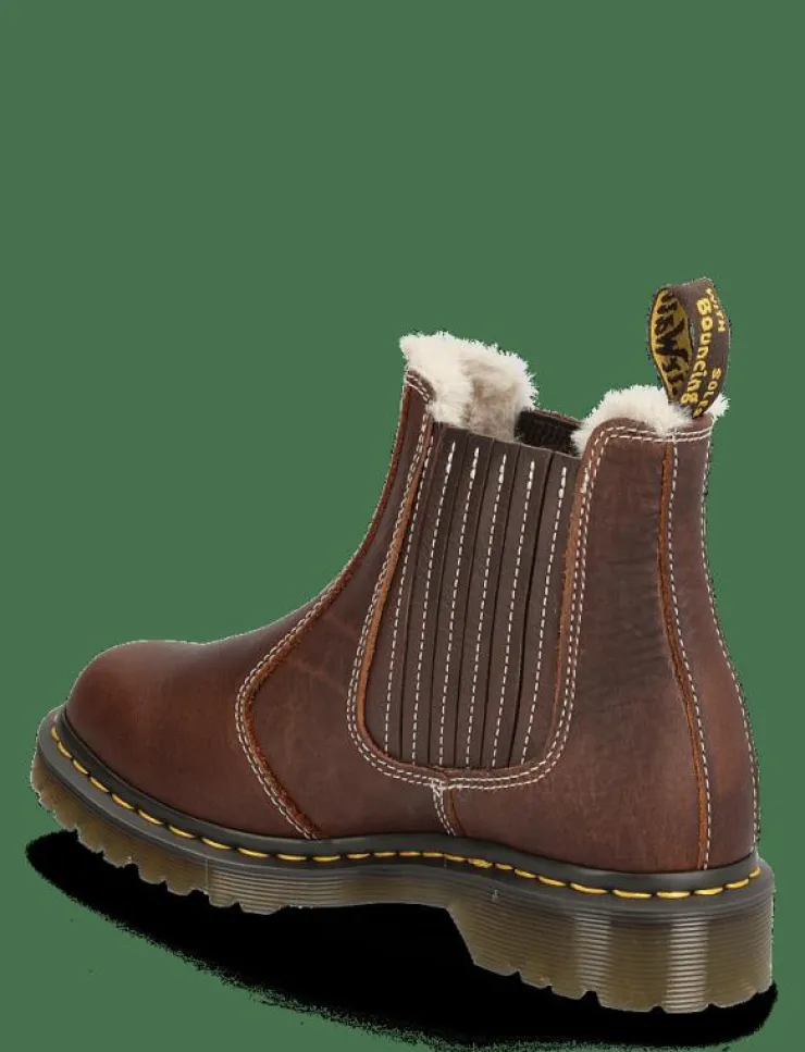 Dr. Martens 2976 Leonore Ii Dark - Platta ankelboots|Kvinnor Varmfodrade Stövlar