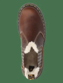 Dr. Martens 2976 Leonore Ii Dark - Platta ankelboots|Kvinnor Varmfodrade Stövlar