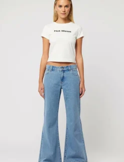 ABRAND 99 LOW BAGGY FLARE GIGI MID - Utsvängda jeans|Kvinnor Jeans