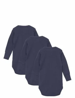 Copenhagen Colors 3 PACK RIB JERSEY LONG SLEEVE BODY - Långärmad body|Barn Flerpack|Bodies