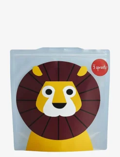 Barn 3 Sprouts Lunchlådor|Sandwich Bag (2 pack), Lion/ - Lunchlådor