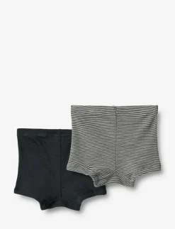 Barn Wheat Flerpack|Underkläder|2 Wool Boxershorts Avalon - Kalsonger