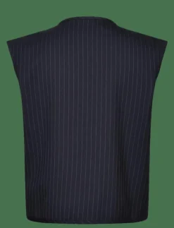 Kvinnor Lollys Laundry Kavajer|AbbeyLL Vest SL - Kavajer