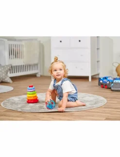 Barn ABC Babyleksaker|Babyleksaker|- Stacking Ring Pyramid - Stapelbara klossar