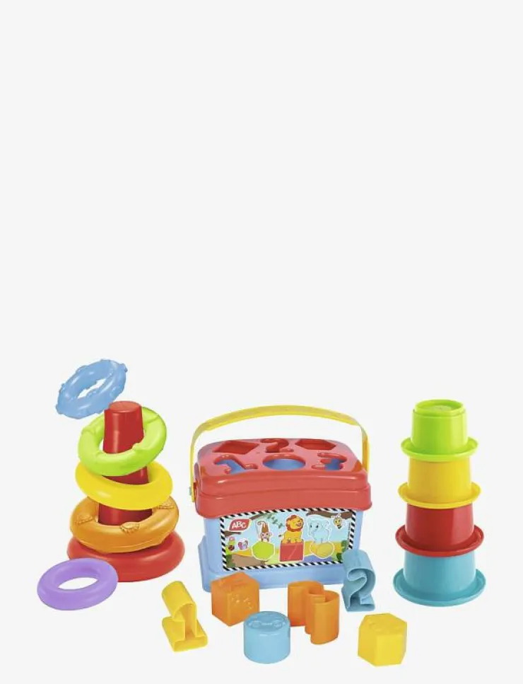 Barn ABC Babyleksaker|Babyleksaker|First Learning Playset - Stapelbara klossar