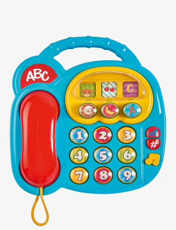 Barn ABC Babyleksaker|Babyleksaker|Färgglad Telefon - Interaktiva leksaker