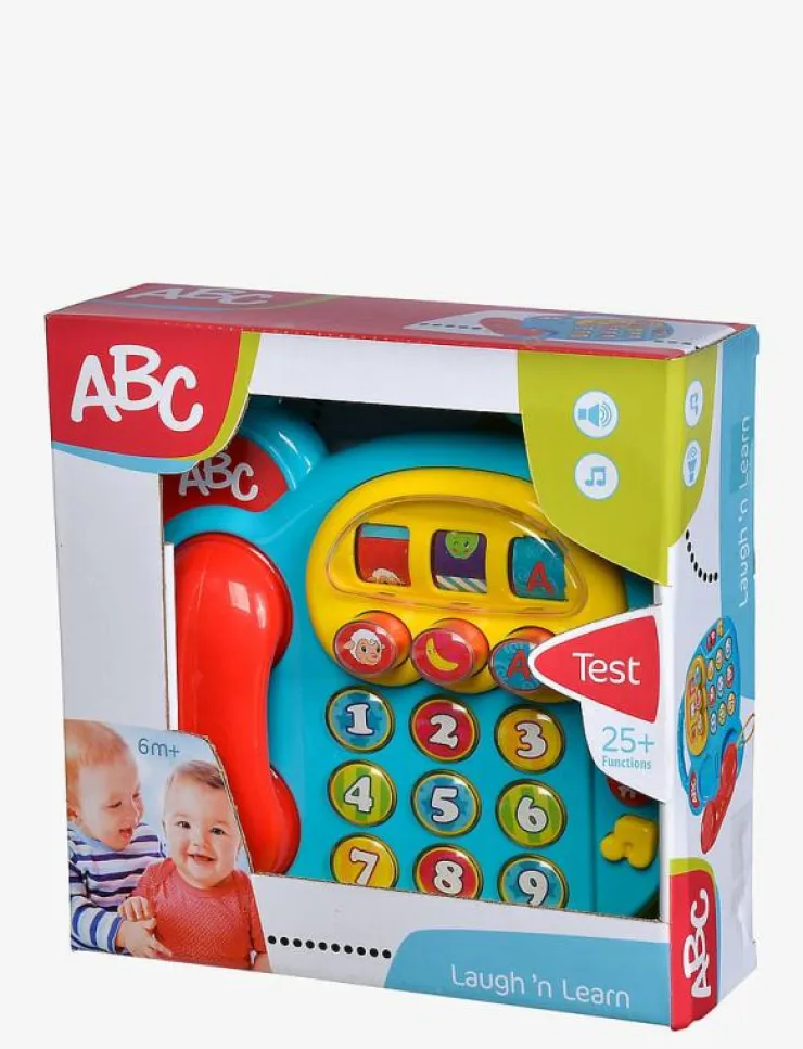 Barn ABC Babyleksaker|Babyleksaker|Färgglad Telefon - Interaktiva leksaker