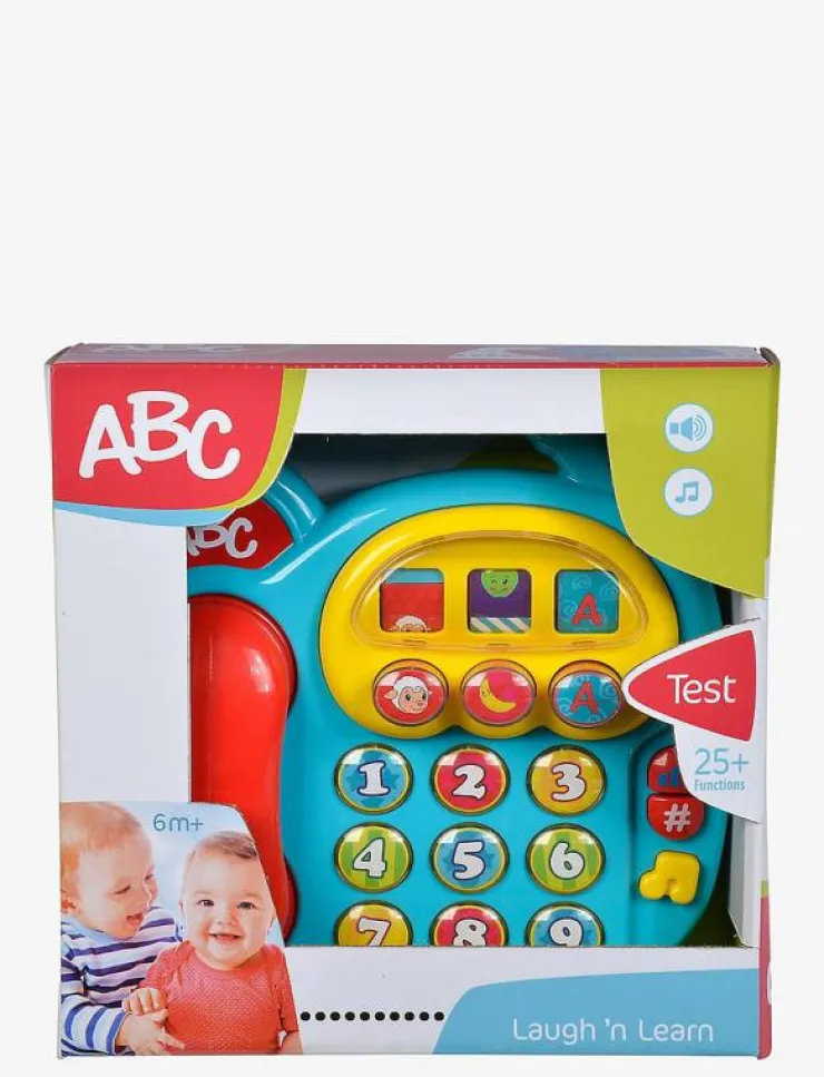 Barn ABC Babyleksaker|Babyleksaker|Färgglad Telefon - Interaktiva leksaker