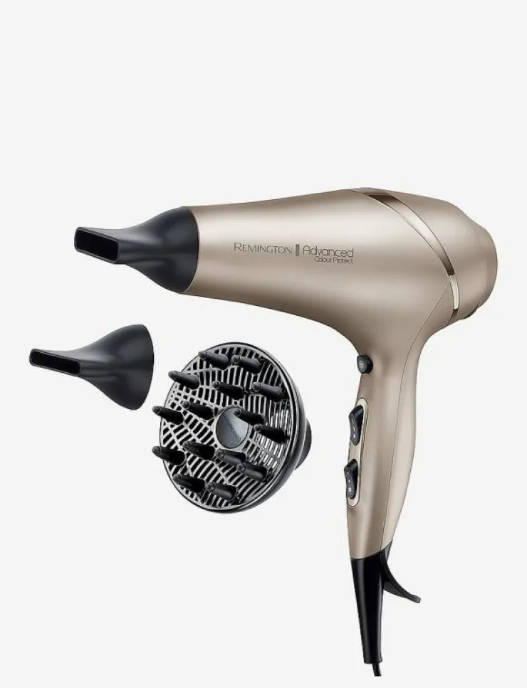 Kvinnor Remington Hår|AC8605 Colour Prot. Dryer champagne - Stylingverktyg