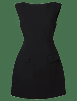 Malina Adelina High Neck Mini Dress - Korta klänningar|Kvinnor Klänningar