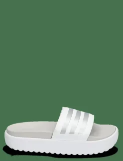 Kvinnor adidas Sportswear Badtofflor|ADILETTE PLATFORM - Badtofflor