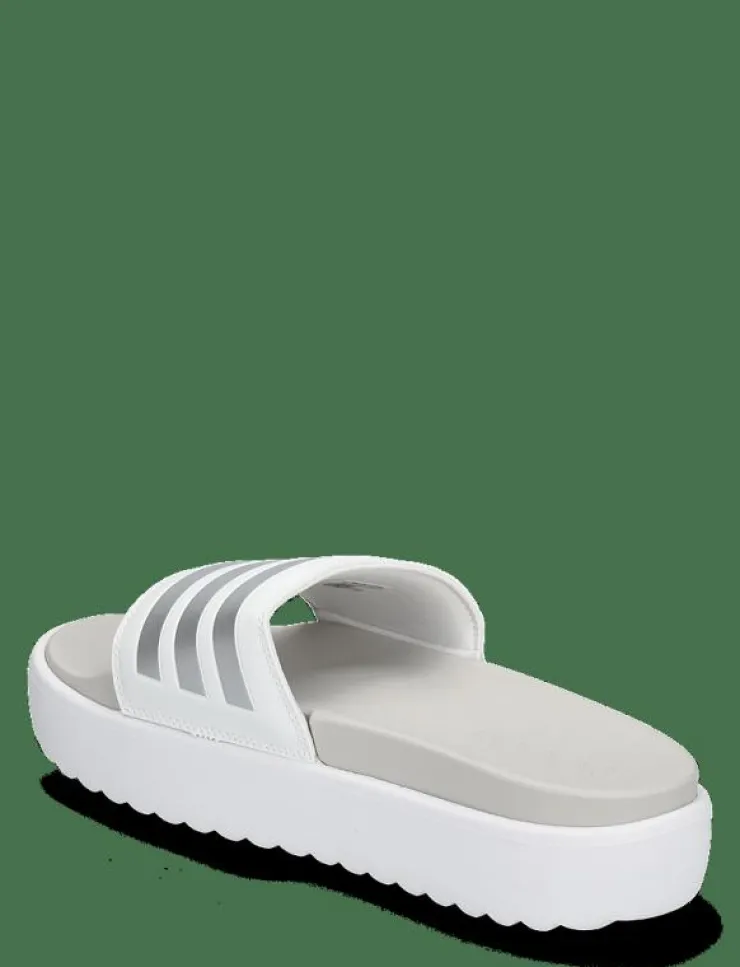 Kvinnor adidas Sportswear Badtofflor|ADILETTE PLATFORM - Badtofflor