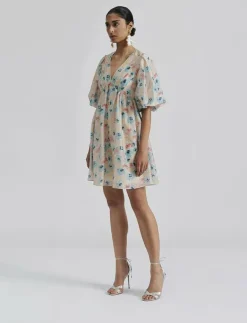 Kvinnor Malina Klänningar|Adina open back mini dress - Korta klänningar