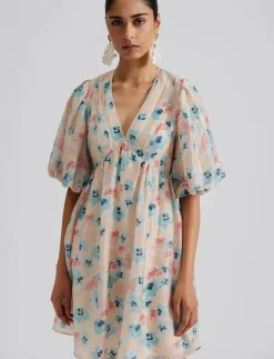 Kvinnor Malina Klänningar|Adina open back mini dress - Korta klänningar