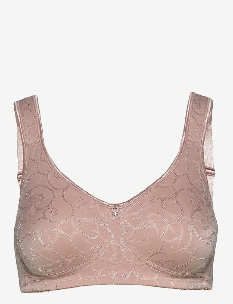 Kvinnor Abecita Bh:Ar|Agnes,Soft Bra White - Push-up BH:ar
