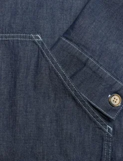 Mads Nørgaard Air Denim Pil Jacket - Overshirts|Kvinnor Overshirts