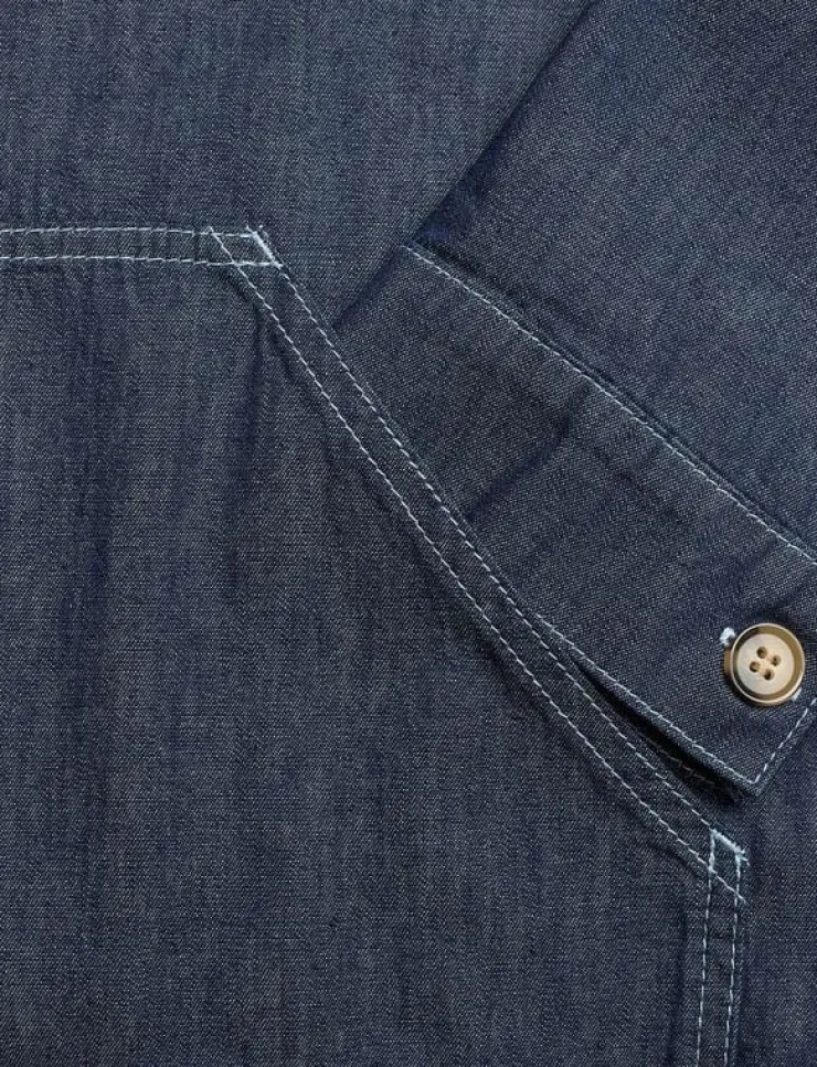 Mads Nørgaard Air Denim Pil Jacket - Overshirts|Kvinnor Overshirts