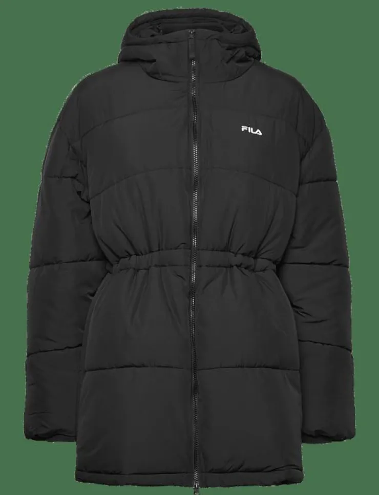 FILA ALBA relaxed mid hooded puffer jacket - Dunjackor|Kvinnor Jackor