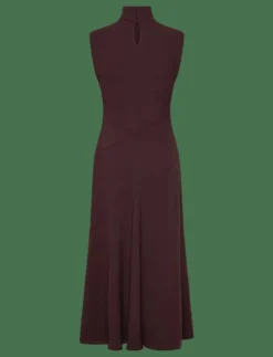 Kvinnor Mango Klänningar|A-line turtleneck dress - Midiklänningar