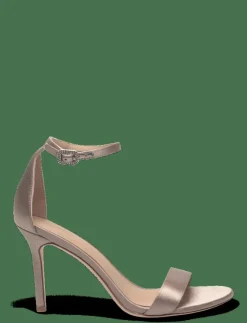 Kvinnor Lauren Ralph Lauren Högklackade Skor|Sandaler|Allie Pavé-Buckle Satin Sandal - Bröllopsskor