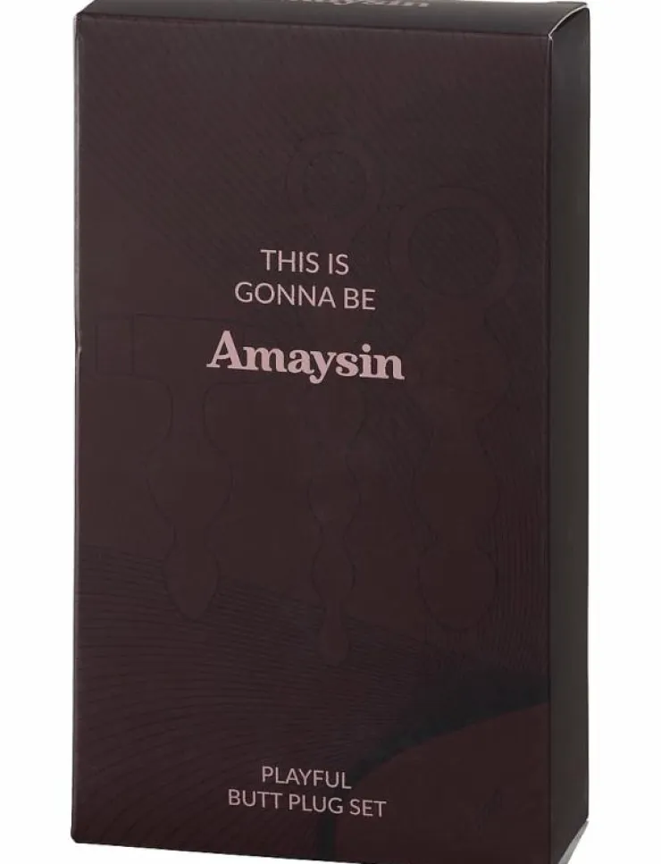 Kvinnor Amaysin Sex & Intimitet|Playful Butt Plug Set - Geishakulor & knipkulor