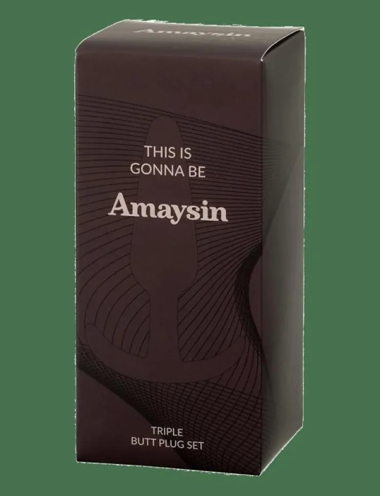 Amaysin Triple Butt Plug Set - Geishakulor & knipkulor|Kvinnor Sex & Intimitet