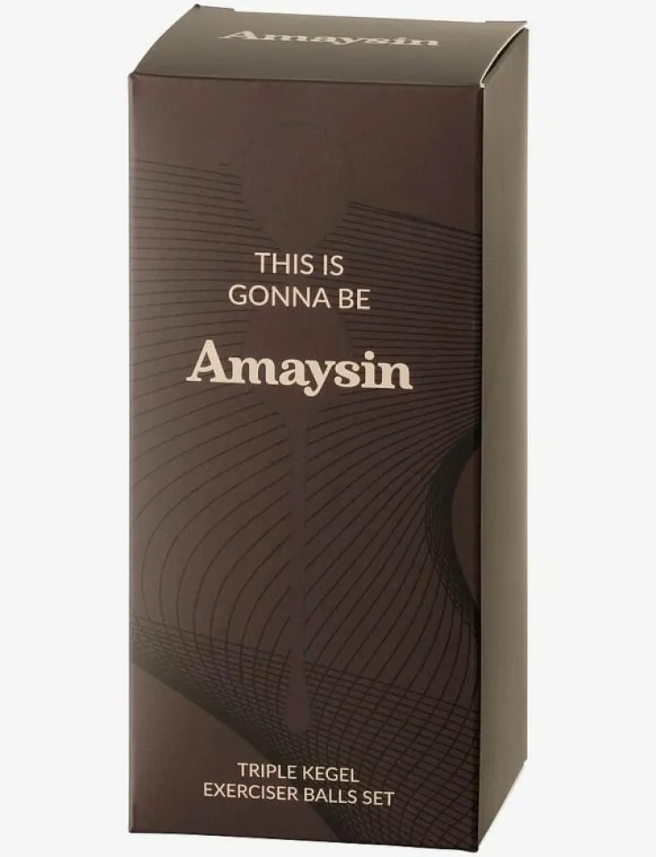 Amaysin Triple Kegel Exerciser Balls Set - Geishakulor & knipkulor|Kvinnor Sex & Intimitet