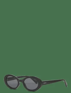 Komono Ana Black - Round Frame|Kvinnor Solglasögon