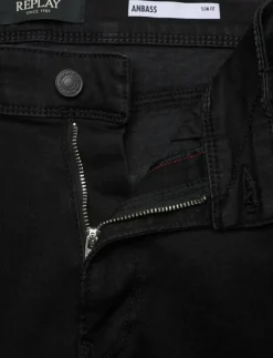 Replay Denim Kläder|Jeans|ANBASS Trousers SLIM 99 Denim - Slim jeans