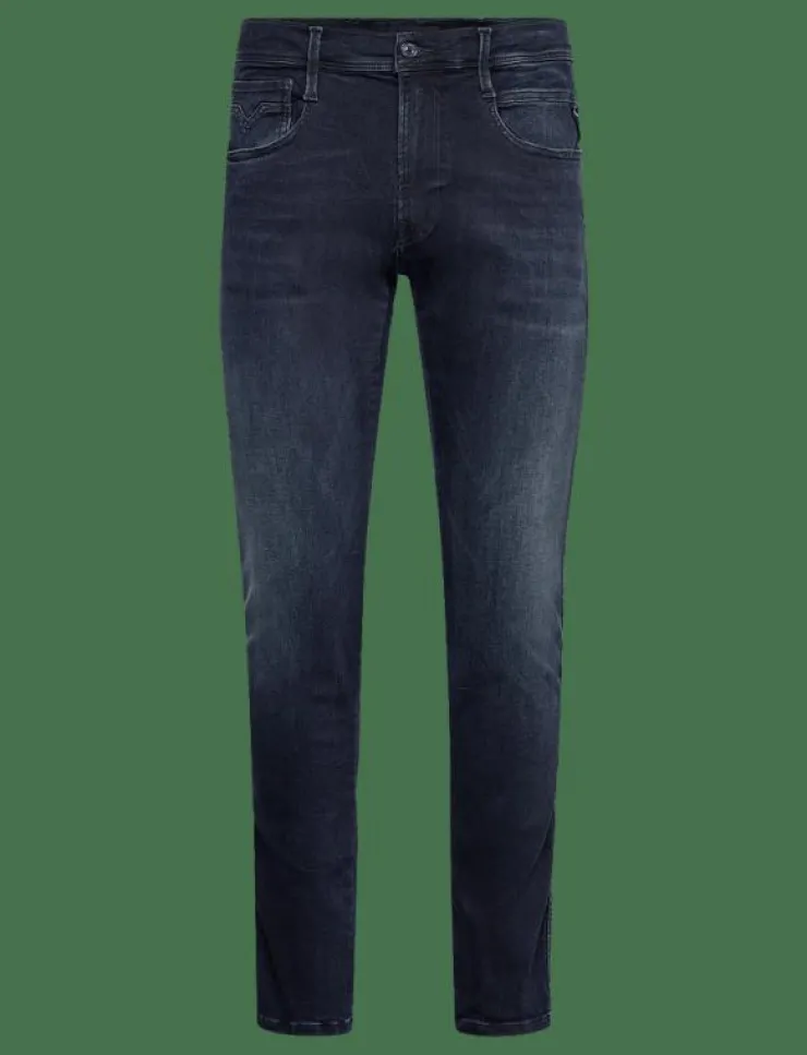 Replay ANBASS Trousers SLIM HYPERFLEX ORIGINAL - Slim jeans| Denim Kläder|Jeans