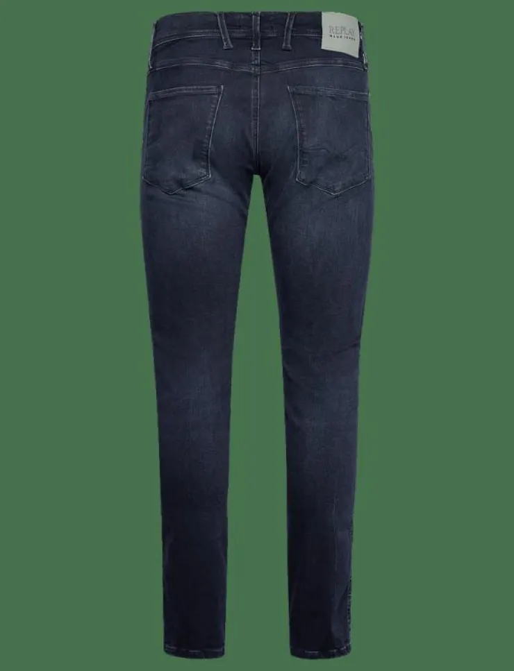 Replay ANBASS Trousers SLIM HYPERFLEX ORIGINAL - Slim jeans| Denim Kläder|Jeans