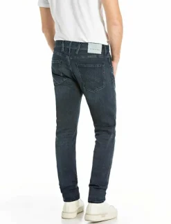 Replay ANBASS Trousers SLIM HYPERFLEX ORIGINAL - Slim jeans| Denim Kläder|Jeans