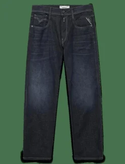 Replay ANBASS Trousers SLIM Hyperflex Dust - Slim jeans| Denim Kläder|Jeans