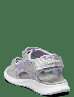 Viking Anchor Glitter Sandal 3V - Sandaler|Barn Sandaler