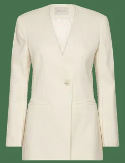 Malina Anisa collarless fitted blazer - Enkelknäppta kavajer|Kvinnor Kavajer