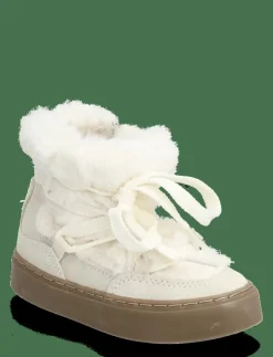 Barn Mango Vinterstövlar|Ankle boots with leather accents - Vinterstövlar