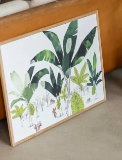 Aparte Works Posters & Ramar|Aparte x Varya Yakovleva - Palm Grove - Botanisk