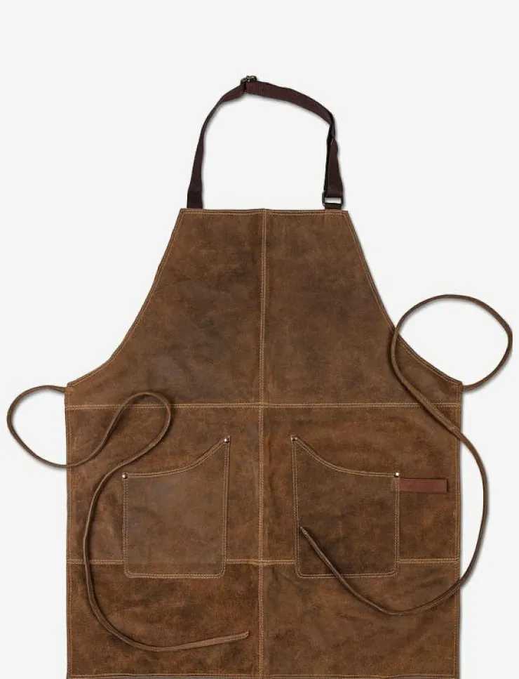 Scandinavian Home Kökstextilier|Kökstextilier|Apron Vintage Leather - Förkläde
