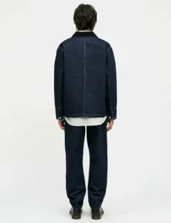 Mads Nørgaard Overshirts|Arizona Denim Chore Jacket - Ofodrade jeansjackor