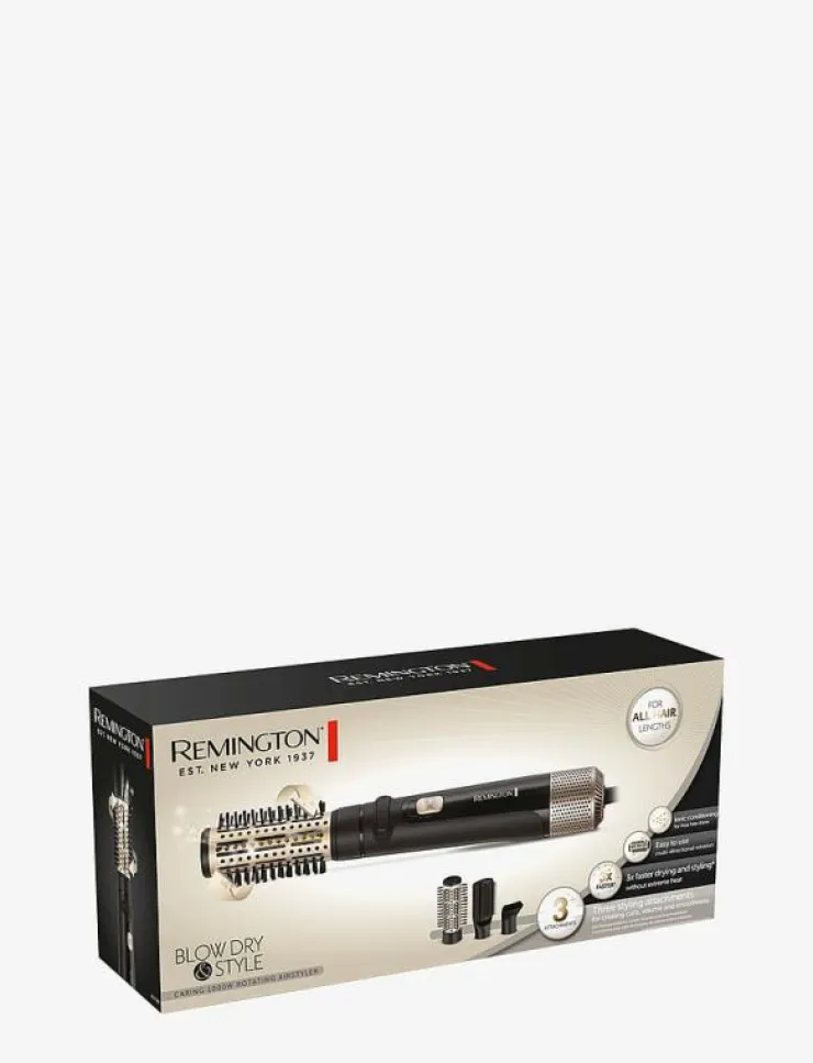 Kvinnor Remington Hår|AS7580 Blow Dry & Style – Caring 1000W Rotating Airstyler - Värmeborste