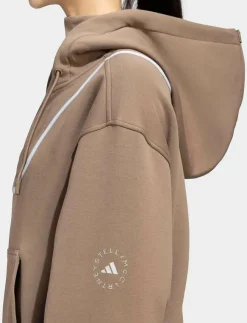 Kvinnor adidas by Stella McCartney Sweatshirts|aSMC PEPLUM HD - Huvtröjor