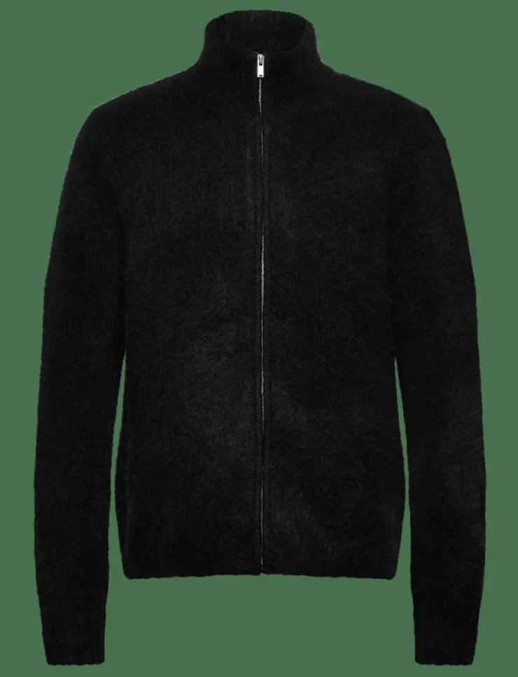 HOLZWEILER Stickat|Atlantic Hairy Zip Cardigan - Full Zip tröjor