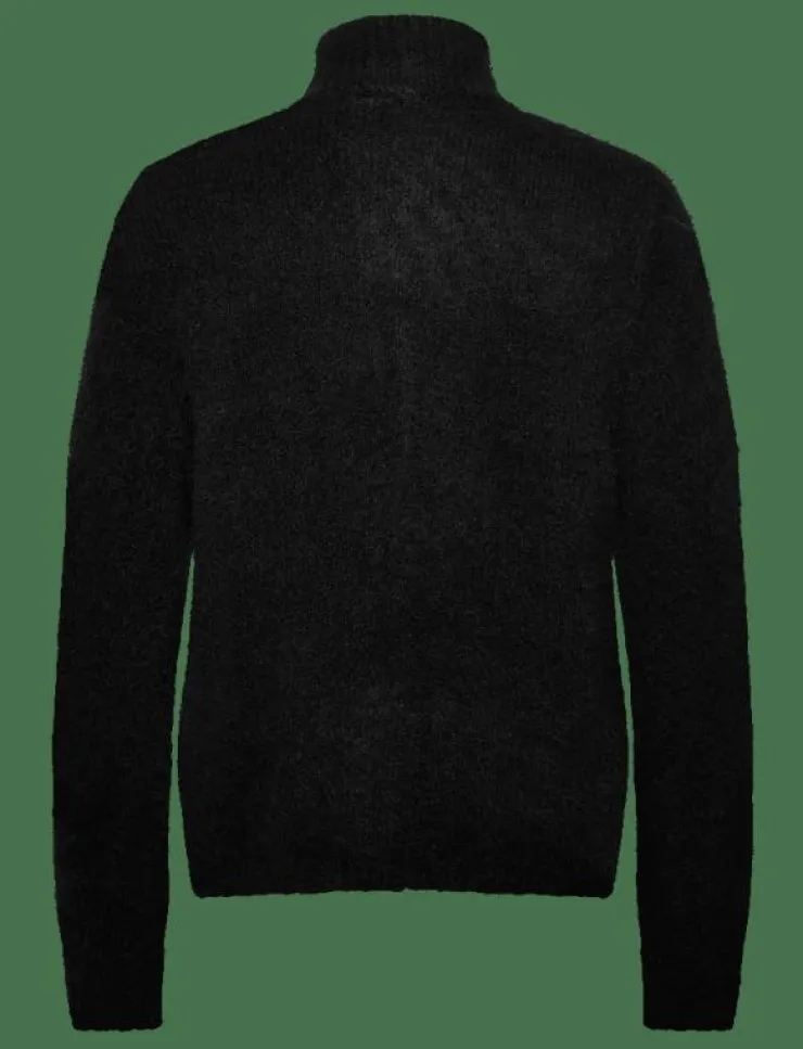 HOLZWEILER Stickat|Atlantic Hairy Zip Cardigan - Full Zip tröjor