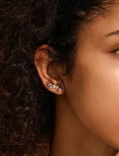 Kvinnor Pilgrim Smycken|AVA recycled star earrings - Studs örhängen