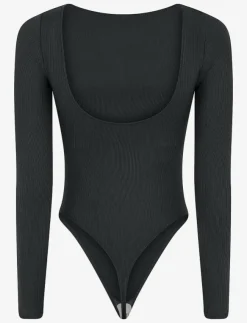 Kvinnor Girlfriend Collective Toppar & T-Shirts|Ava Scoop Back Bodysuit, Thong - Jumpsuits & Bodies