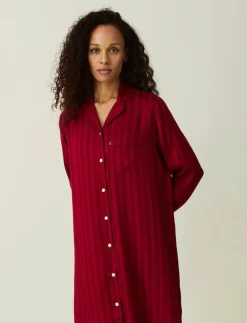 Kvinnor Lexington Home Pyjamas & Loungewear|Avery Modal Viscose Nightshirt - Nattlinnen