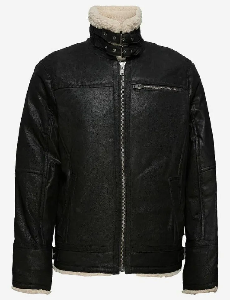 Jofama Axel Classic Pile Suede Jacket - Fodrade jackor| Jackor & Rockar