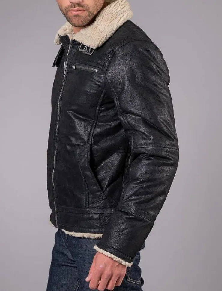 Jofama Axel Classic Pile Suede Jacket - Fodrade jackor| Jackor & Rockar